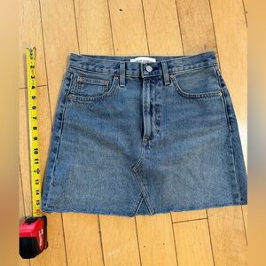 Denim forum jean skirt